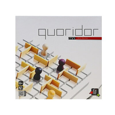 ギガミック QUORIDOR mini コリドール ミニ パズル 対戦ボードゲーム 脳トレ 木製玩具